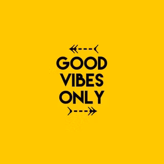Positive vibes only wallpaper
