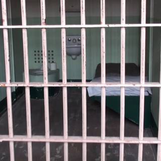 Prison cell wallpaper