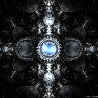 Dark psychedelic wallpaper