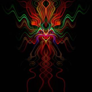 Dark psychedelic wallpaper