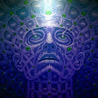 Dark psychedelic wallpaper