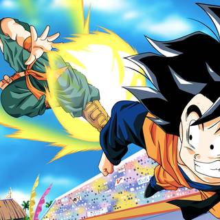 Goten and Trunks fusion wallpaper
