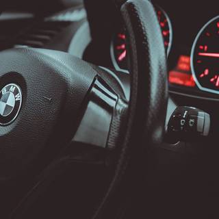 BMW steering wallpaper