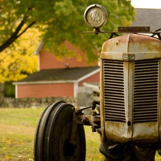 Old tractors wallpaper