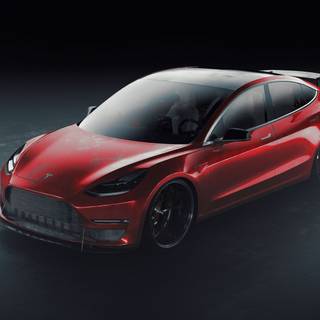 2022 Tesla wallpaper