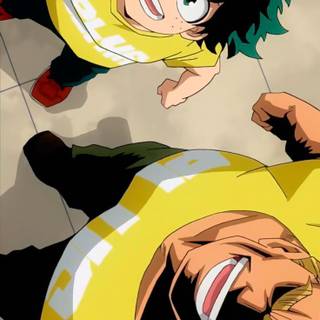 All Might aesthetic wallpaper