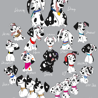 Dawkins 101 Dalmatian Street wallpaper
