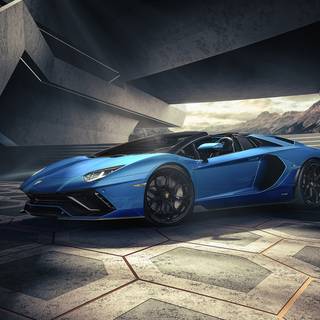 Lamborghini Aventador 2022 wallpaper