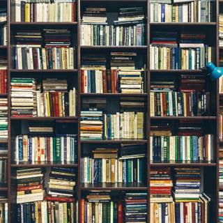 A bunch of books wallpaper