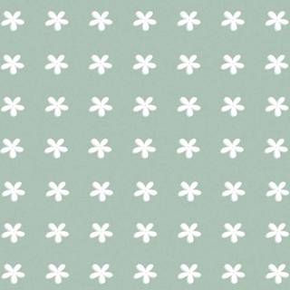 Sage green heart wallpaper