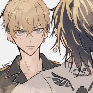 Baji and Chifuyu wallpaper