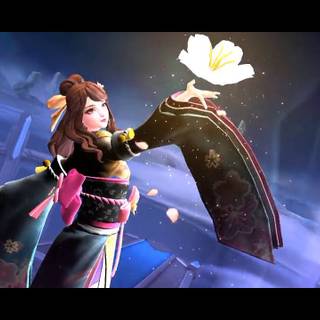 Guinevere Sakura Wishes wallpaper