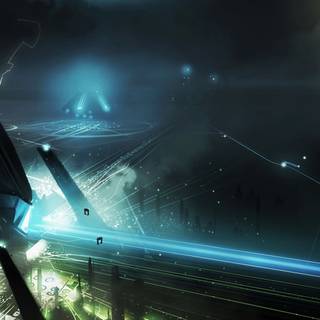 Tron Legacy computer wallpaper