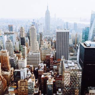 Manhattan New York wallpaper