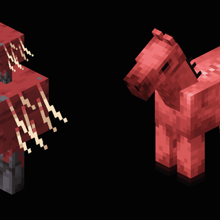 Minecraft Strider wallpaper