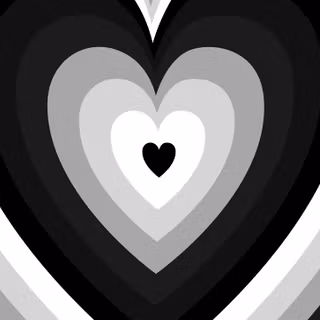 Heart tunnel wallpaper