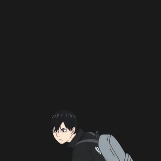 Haikyuu black wallpaper