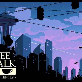 Coffee Talk Episode 2: Hibiscus and Butterfly wallpaper