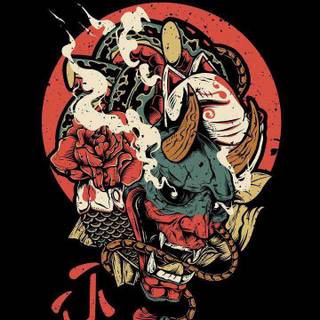 Samurai Android wallpaper