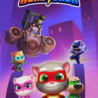 Talking Tom Hero Dash wallpaper