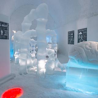 Ice hotel wallpaper