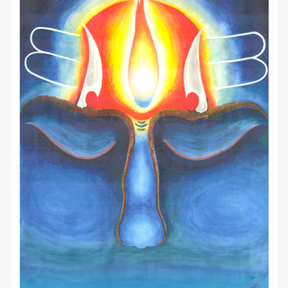 Shiv modern art wallpaper