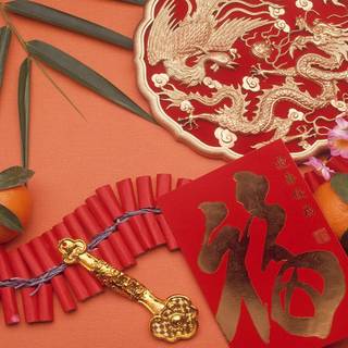 Cute Chinese New Year wallpaper