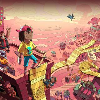 OlliOlli World wallpaper