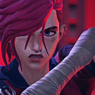 Arcane Vi Fortnite wallpaper