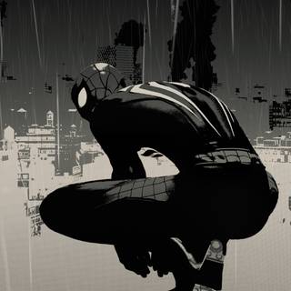 Spider-Man sketch wallpaper