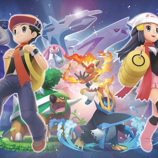 Sinnoh Region Pokemon wallpaper