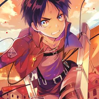 Eren Yeager PC wallpaper