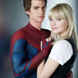 Spider-Man and Gwen wallpaper
