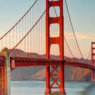 Golden Gate Bridge phone wallpaper