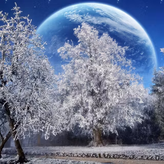 HD winter snow wallpaper