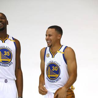 Kevin Durant and Stephen Curry wallpaper