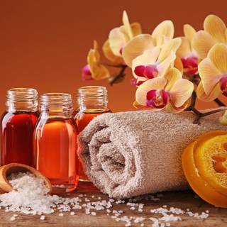 Essential oil wallpaper