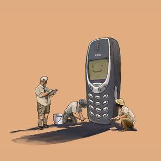 Nokia 3310 wallpaper