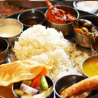 Veg Thali wallpaper