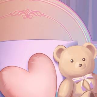 Anime teddy wallpaper