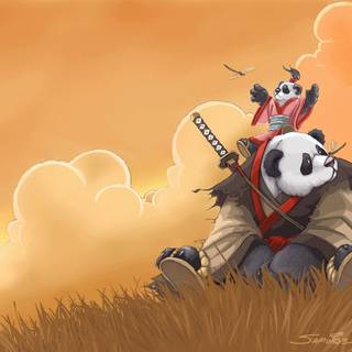 Anime teddy wallpaper