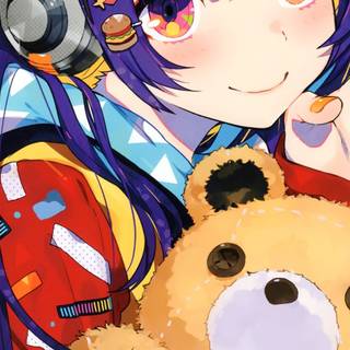 Anime teddy wallpaper