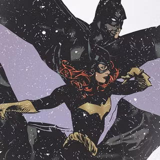 Batman and Batgirl wallpaper