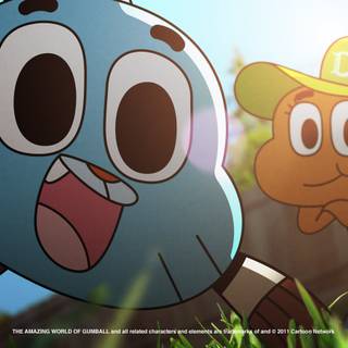 Gumball and Penny wallpaper