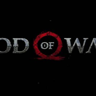 God of War 4 logo wallpaper