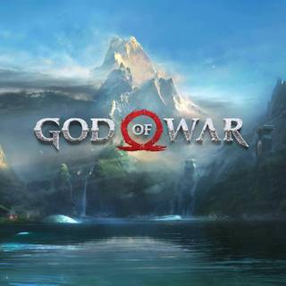 God of War 4 logo wallpaper