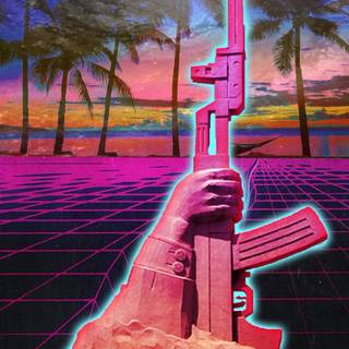 Laborwave wallpaper