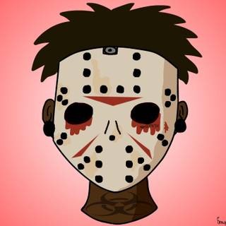 Ski Mask The Slump God cartoon wallpaper