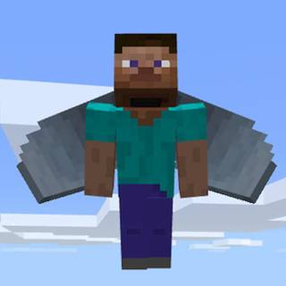 Minecraft Elytra wallpaper