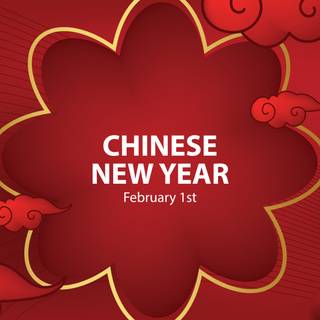 Chinese New Year poster wallpaper